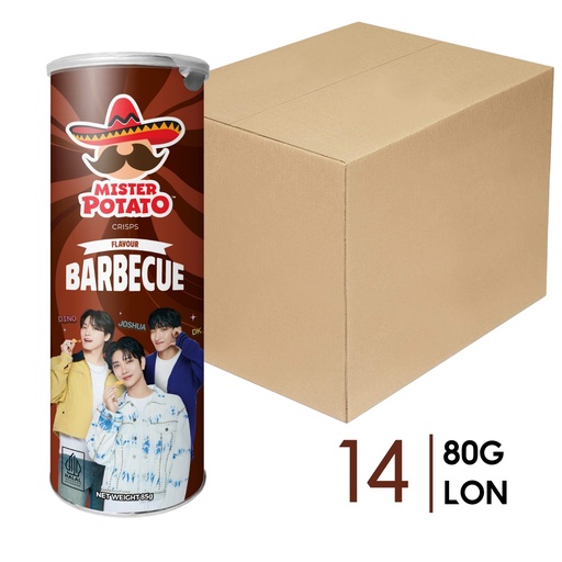 Mister Potato Khoai Tây Vị Barbecue 85g (THÙNG)