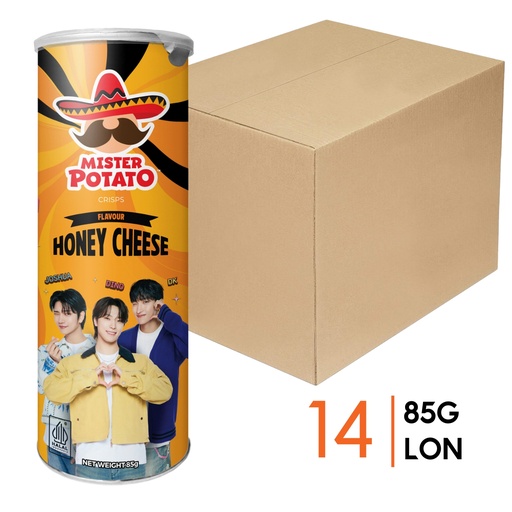Mister Potato Khoai Tây Vị Phô Mai Mật Ong 85g (THÙNG)