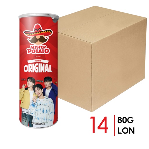 Mister Potato Khoai Tây Vị Truyền Thống 85g (THÙNG)